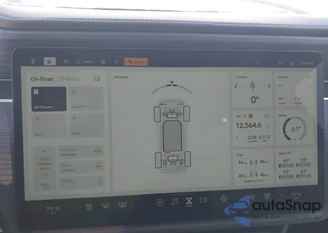 2024 Rivian R1S Adventure Quad Motor Large Pack z USA, uszkodzony, nr VIN 7PDSGABA0RN038658